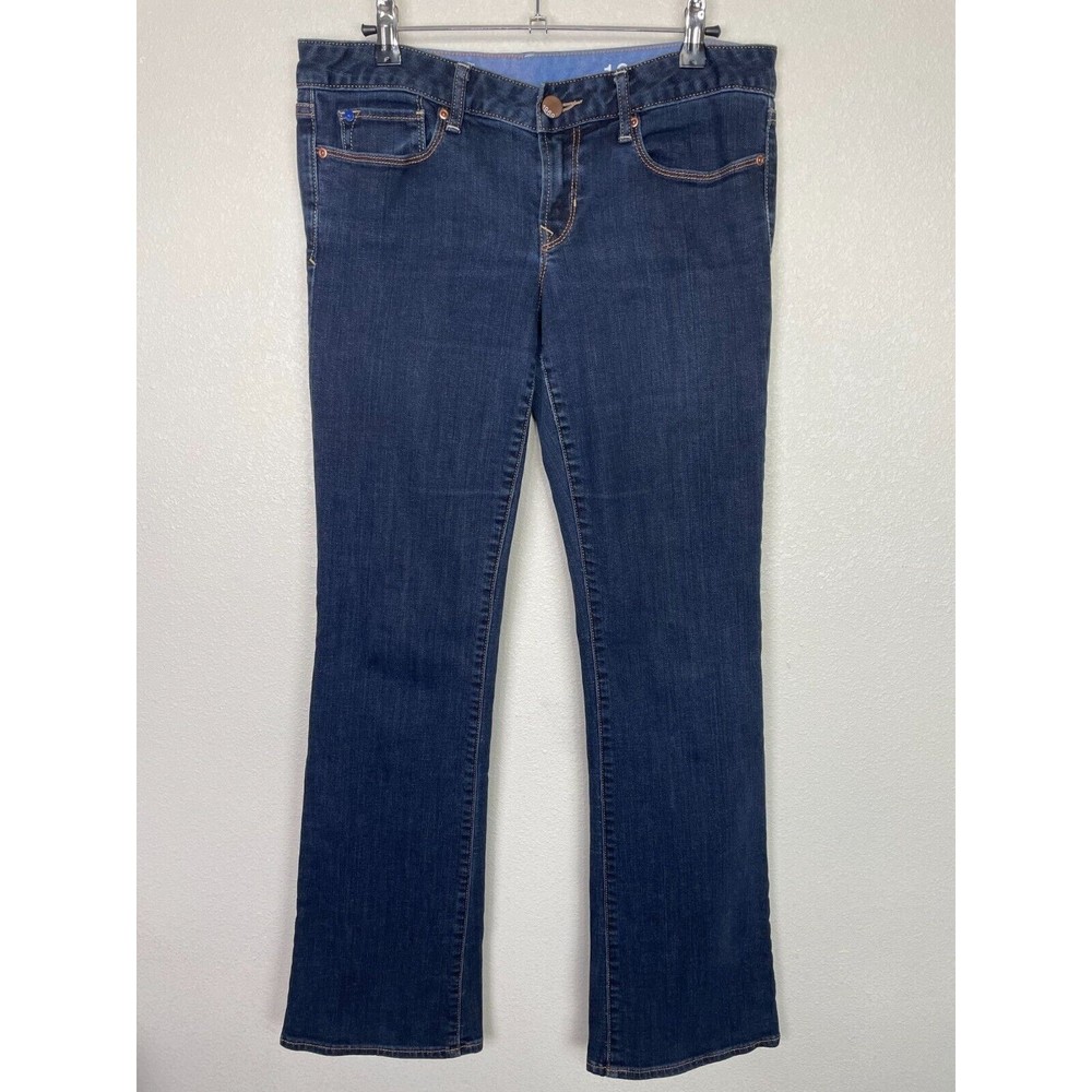 Gap 1969 Sexy Bootcut Denim Jeans Size 29 Dark Wash Blue Cotton Stretch